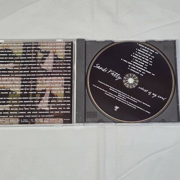 Sandi Patty Artist Of My Soul CD Album Pre-owned - Picture 2 of 3